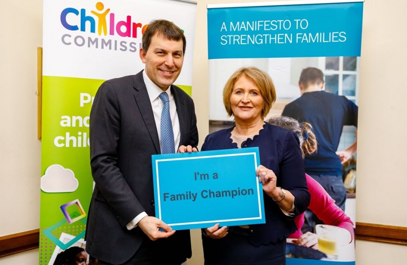 John with Children's Commissioner