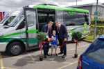 John at the Hoppa Bus Launch