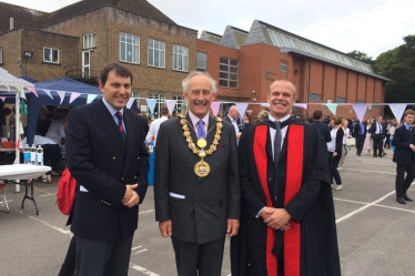 John at Bishop Wordsworth's School