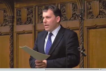 John speaking in the Chamber