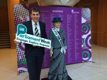 John celebrating UK Parliament Week