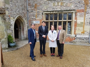 John visiting the Salisbury Museum