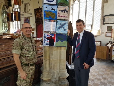 John at Armed Forces Day