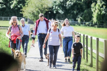 John participating in RDA Walk